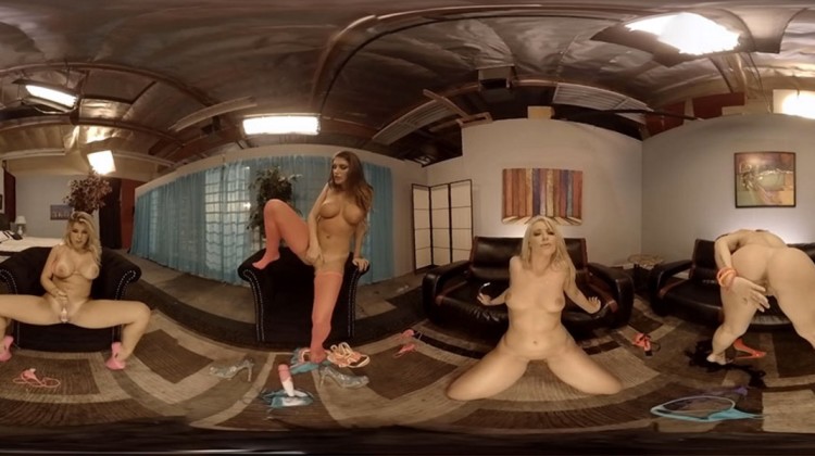 VR Porn World – HoloGirls Their First Time –  Anikka Albrite – August Ames – Karlie Montana – Adriana Sephora – Bending over – Masturbating